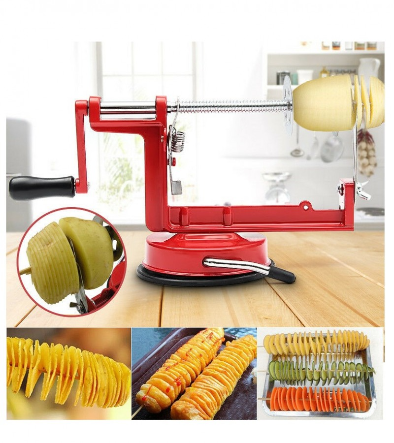 Manual Potato Spiral Slicer
